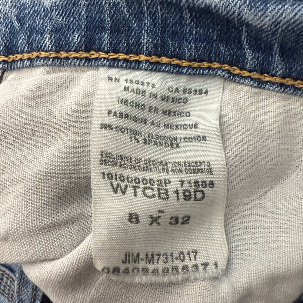 CE Schmidt Workwear Jeans Size 8/32 Distressed - Picture 3 of 12
